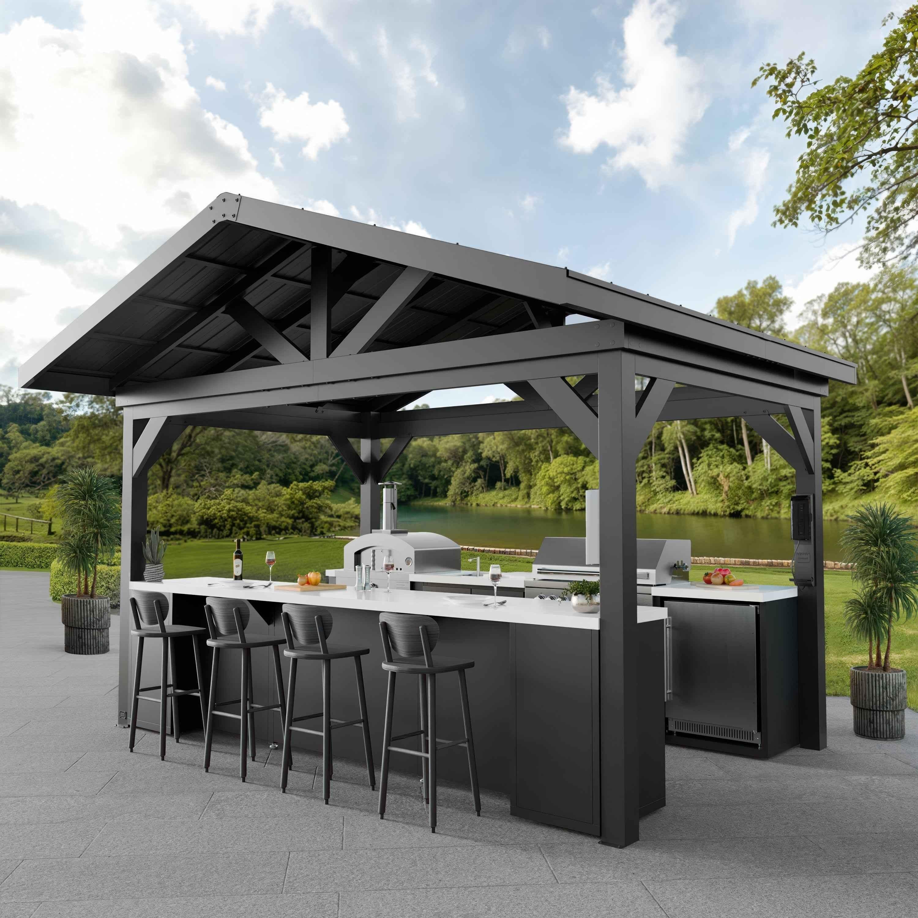 Backyard Discovery Lancaster Galley Outdoor Kitchen.
